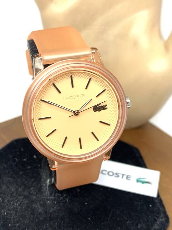 Lacoste Women\'s Watch 2001361 Quartz Orange Dial Rubber Strap 36mm main image 12